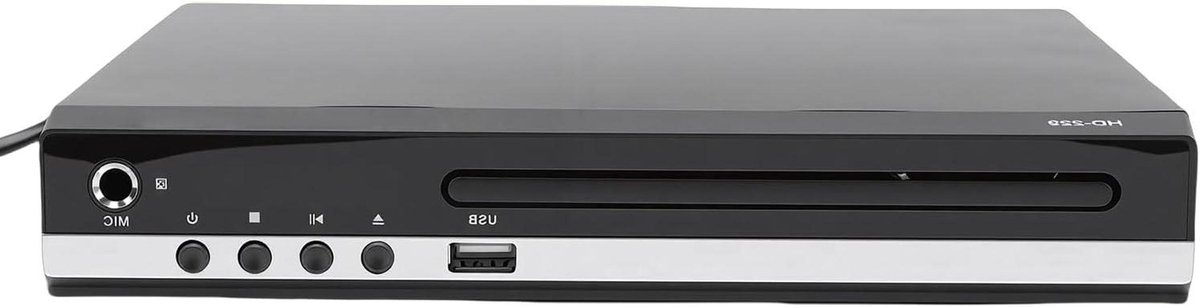 Dvd Speler - Multimedia Speler - Thuisbioscoop Ervaring - Regio Vrij Afspelen - 1080P HD - Zwart