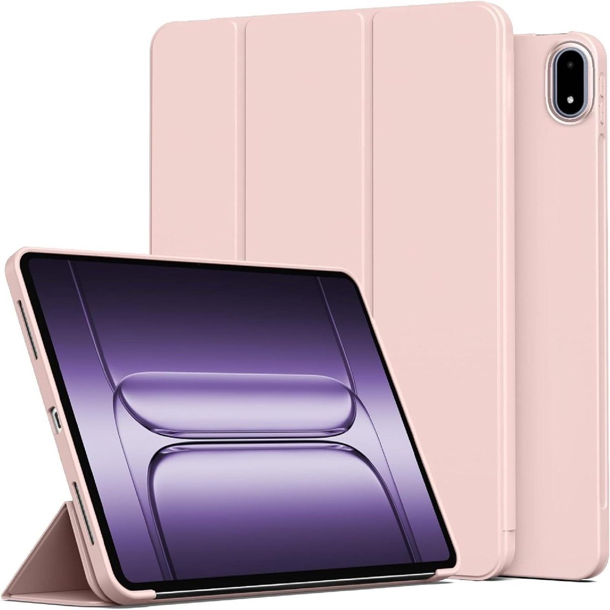 Tablet Hoes - Beschermhoes - Tablet Beschermen - Ingebouwd Stand - 165 cm - Roze