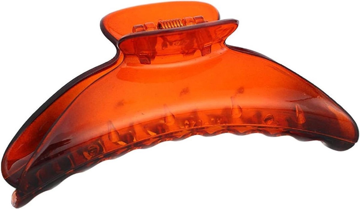 Haar Klemmen - Haarspeld Dames - Dagelijks Gebruik - Grote Klauw Design - 12 Cm - Bruin