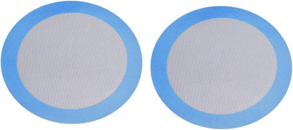 Siliconen Bakmatten - Bakplaat Voering - Gezond Bakken - Antiaanbaklaag - Medium - Blauw