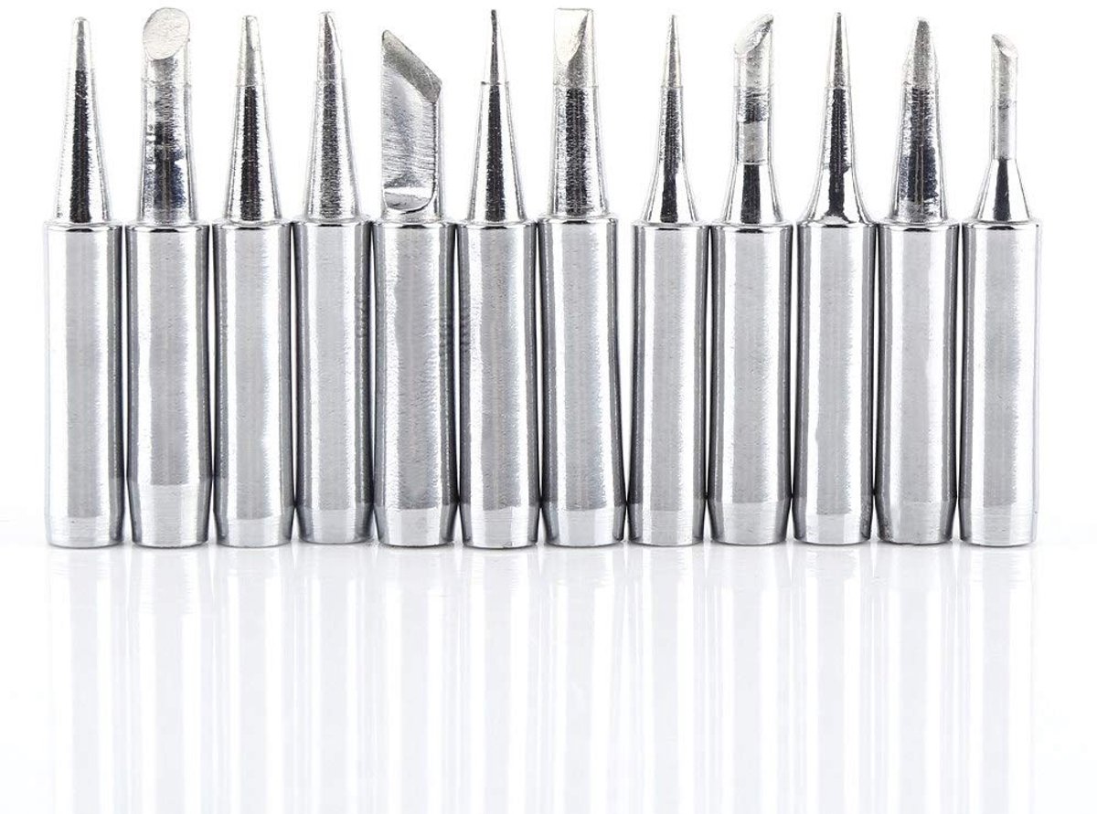 Innovra - Dailygoods - Set van 12 Verwisselbare Soldeertips voor Soldeerstation