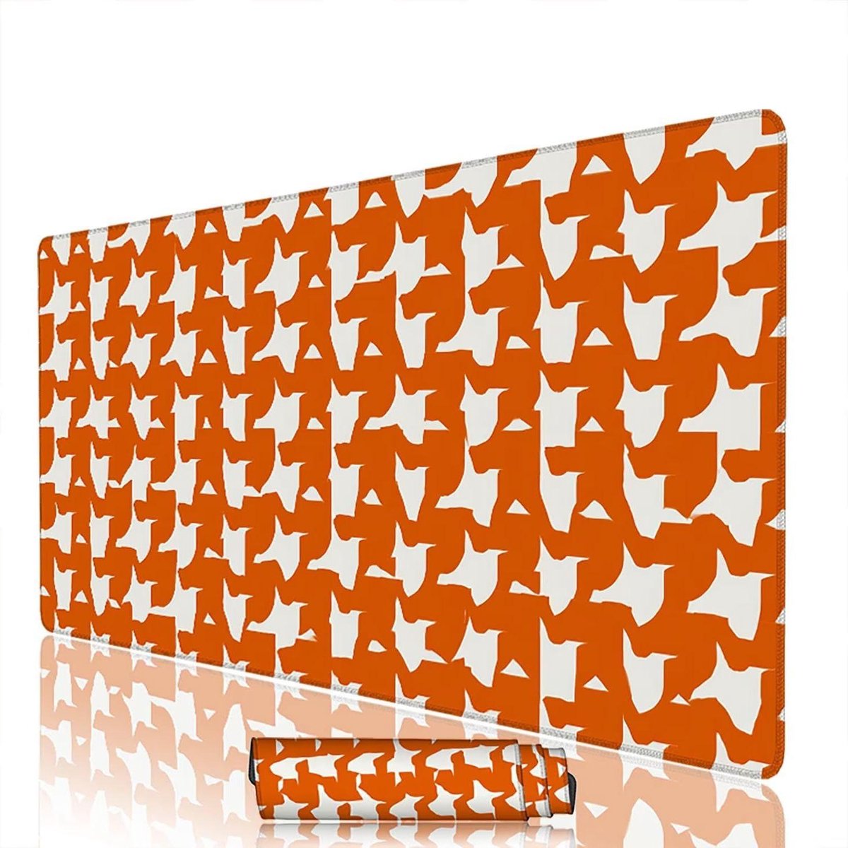 XXL Muismat - Bureau mat - Bureau organiseren - Waterafstotend oppervlak - 120x60 cm - Oranje