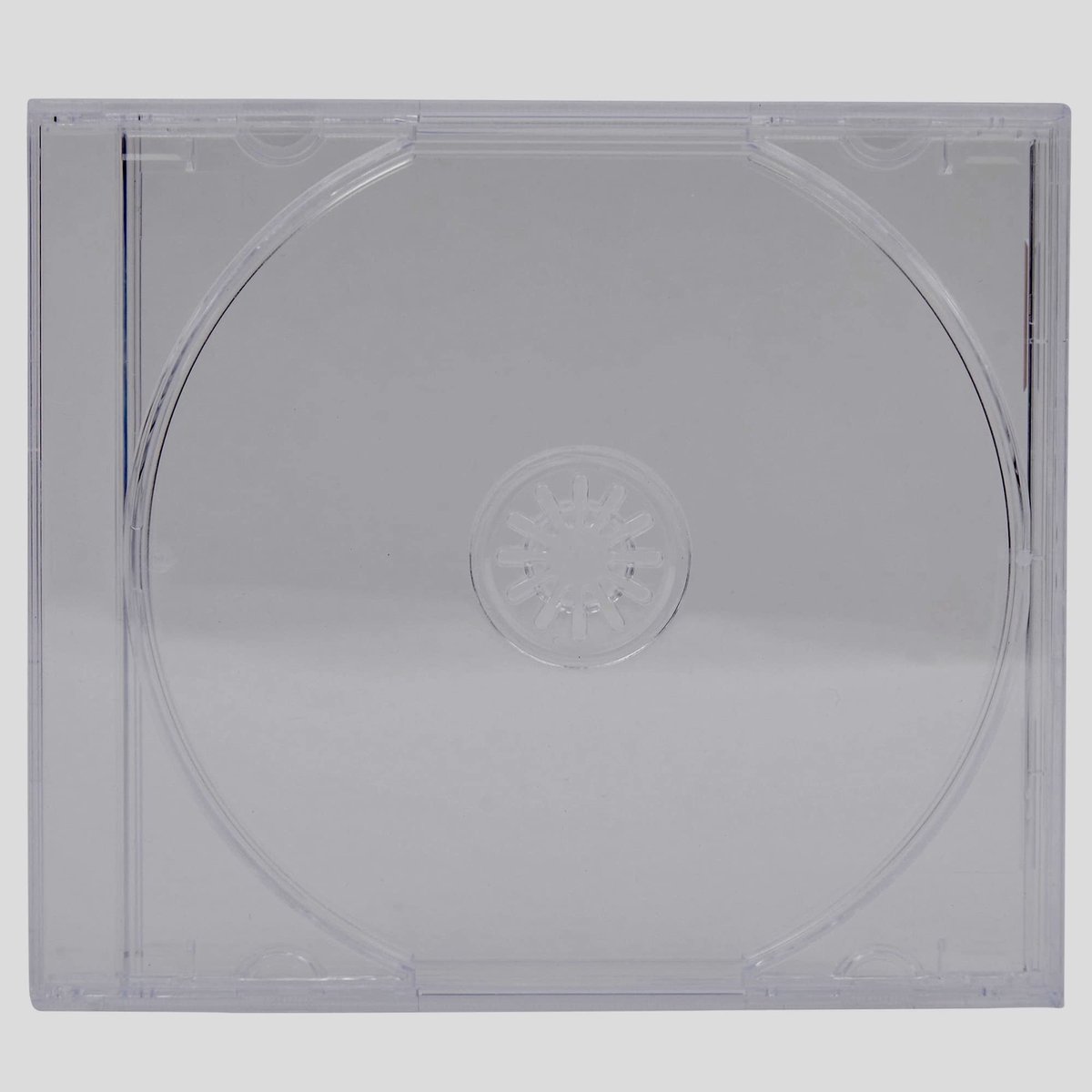 Innovra - Dailygoods - Dailygoody - CD/DVD Jewel Cases - Verpakking van 10 - Voor 1 Disc - 10.4mm Dikte - Bescherming voor Media - Geschikt voor Opslag - Transparant