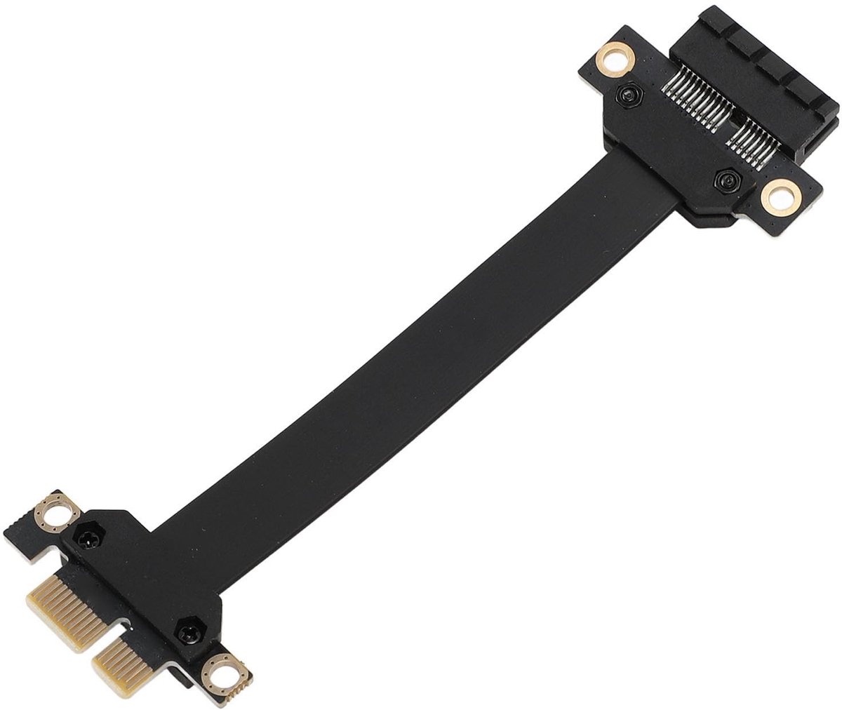Dailygoods - Dailygoody - PCIe 3.0 X1 Verlenger - Hoge Snelheid - 40 cm - Ideaal voor Geluidskaarten - Flexibele Riser Card - Dataoverdracht tot 8 Gbps