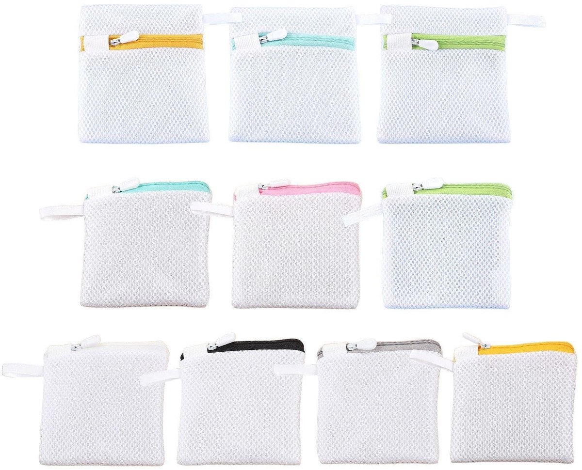 Dailygoods - 10-Delige Mini Netentas Set voor Ondergoed en Sokken