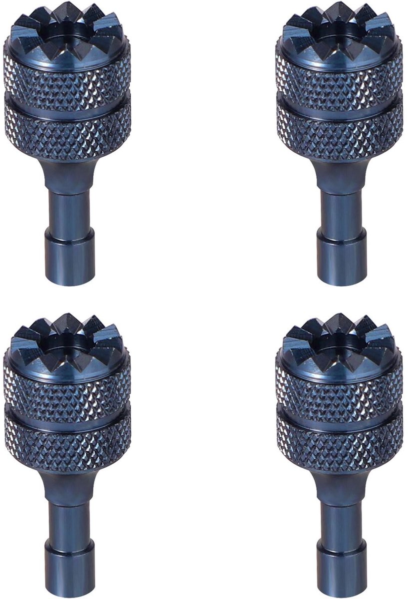 Dailygoods - Dailygoody - Drone-Joysticks - Vervangingsaccessoires - Blauw - Afneembare Sticks - Geschikt voor Mini 3/4/Air 3/Mavic 3/4 - 4 Stuks