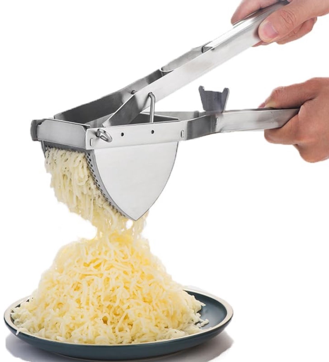 Dailygoods - Aardappelstamper van Roestvrij Staal voor Efficiënt Pureren