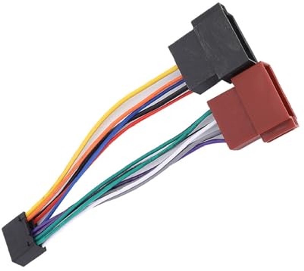 Dailygoods - Dailygoody - ISO Kabeladapter - 16-Pin - Geschikt voor Auto Stereo Installatie - Universele aansluiting - Eenvoudige installatie - Compatibel met dive.