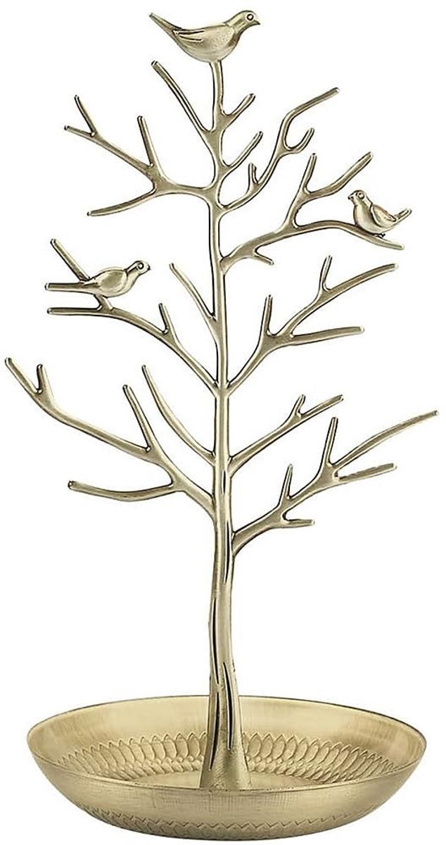 Dailygoods - Dailygoody - Gouden Sieradenboom - Vintage Vogels - Hangorganizer voor Sieraden