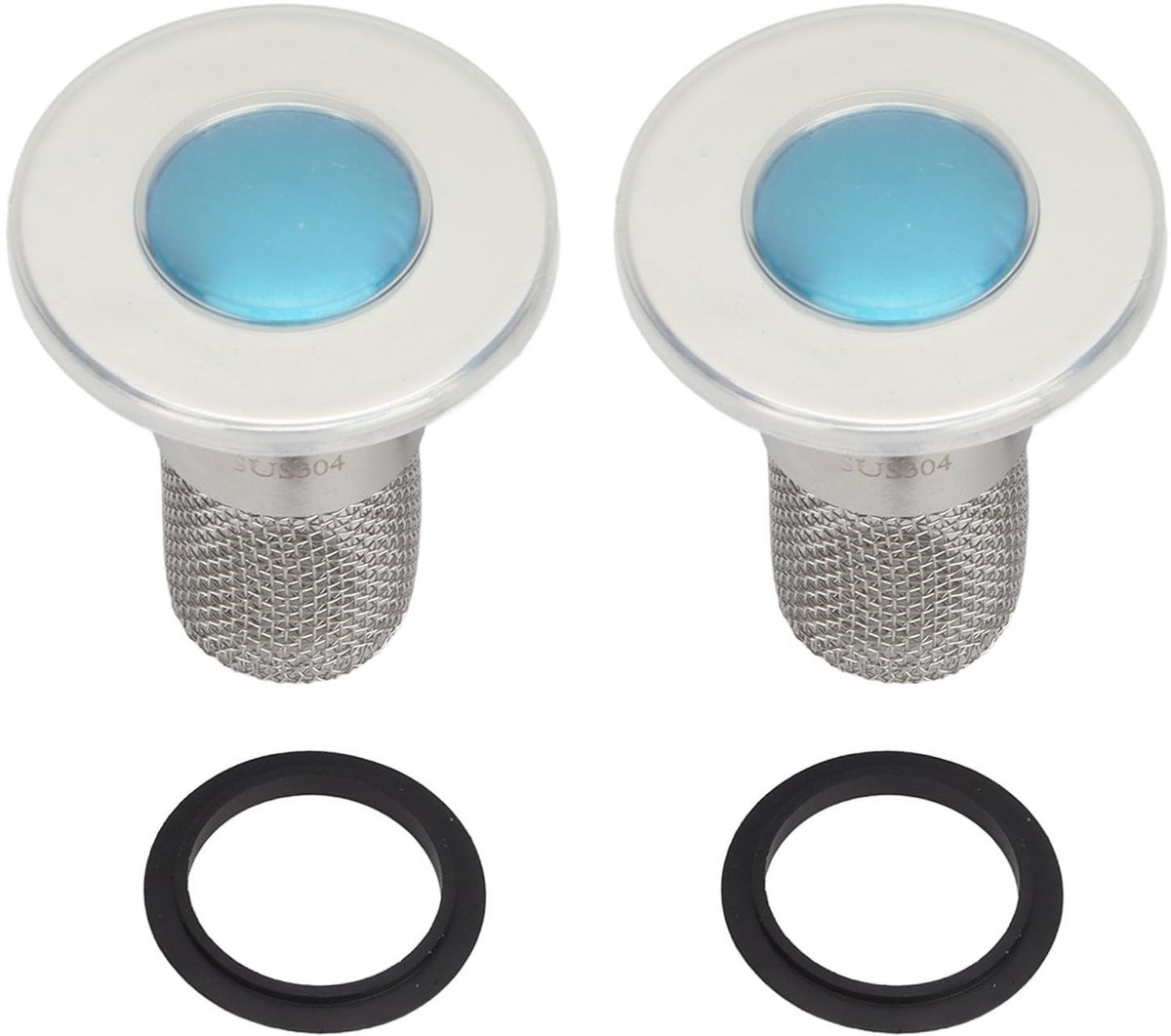 Dailygoods - Pop-up Gootsteen Zeef Haarvanger Set van 2