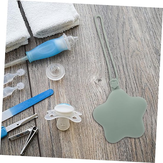 Fopspeenhouder Case - Speen Opbergdoosje - Baby Spullen Organiseren - Stofdicht Ontwerp - 25x9.5x4cm - Diverse Kleuren — afbeelding 4