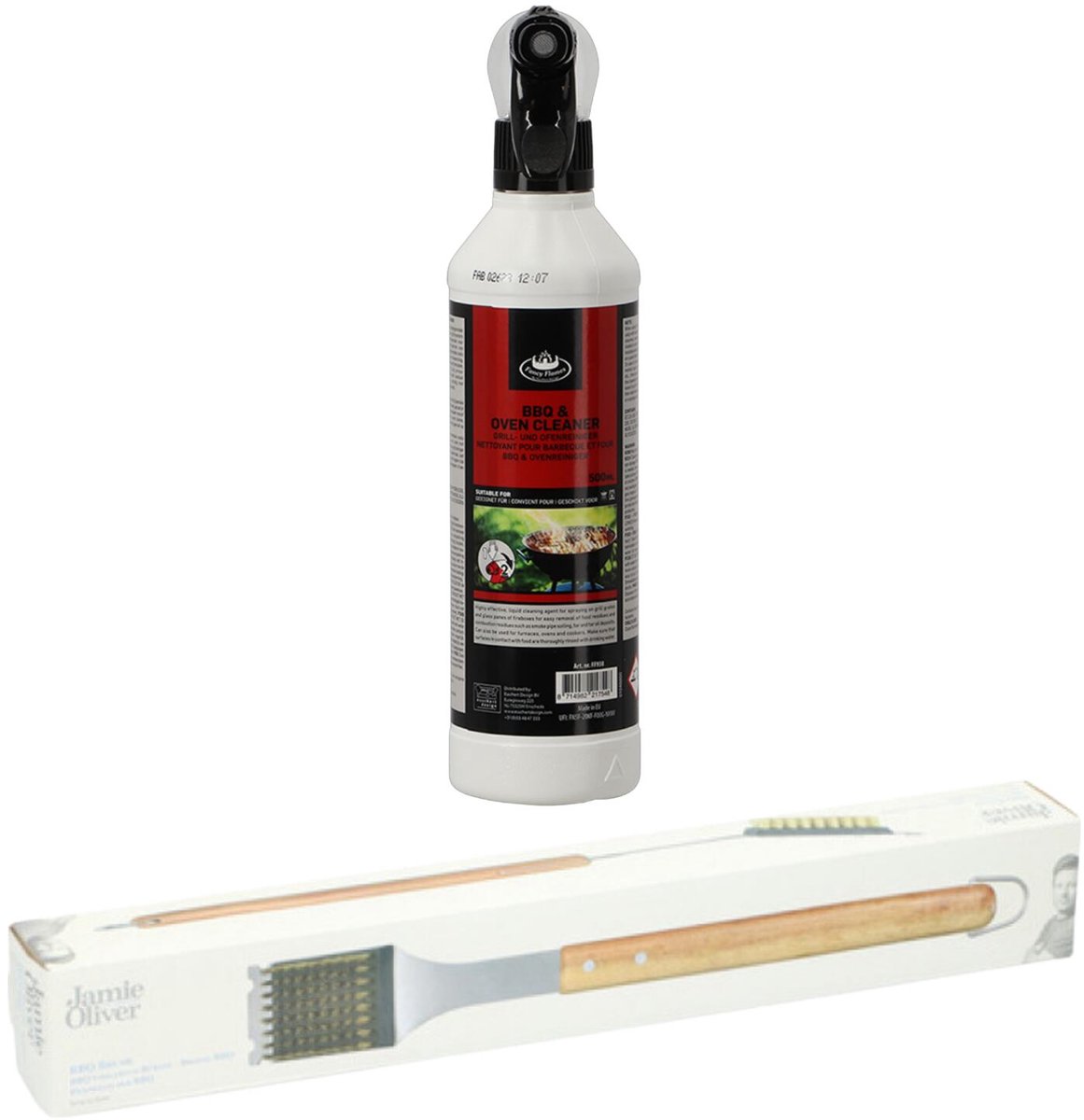 BBQ schoonmaak set - bbq reiniger - bbq schoonmaakborstel