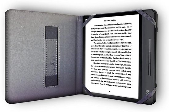 Beschermhoes Kobo Forma - E-reader hoes - Veilig lezen - Waterdicht en reinigbaar - 8 inch - Lila — afbeelding 4