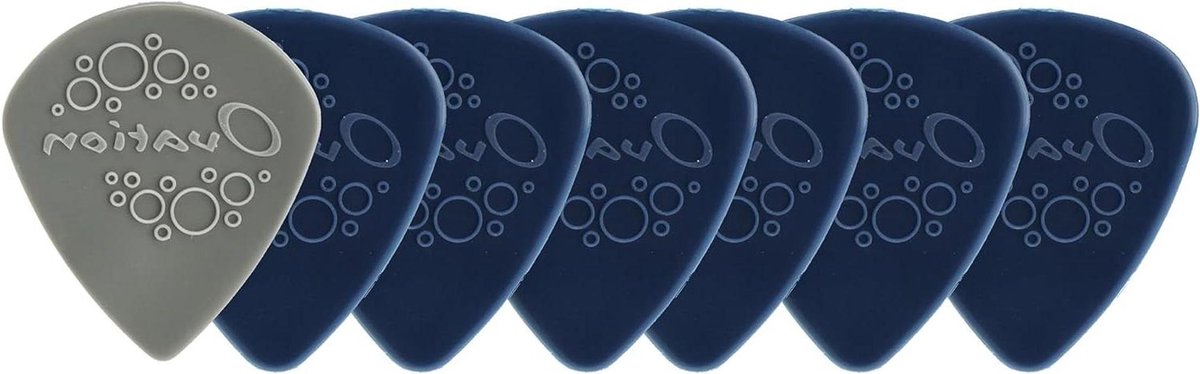 Gitaar Plectrums - Nylon Picks - Muziek Maken - Super Grip Ontwerp - 7 Stuks Set - Donkerblauw