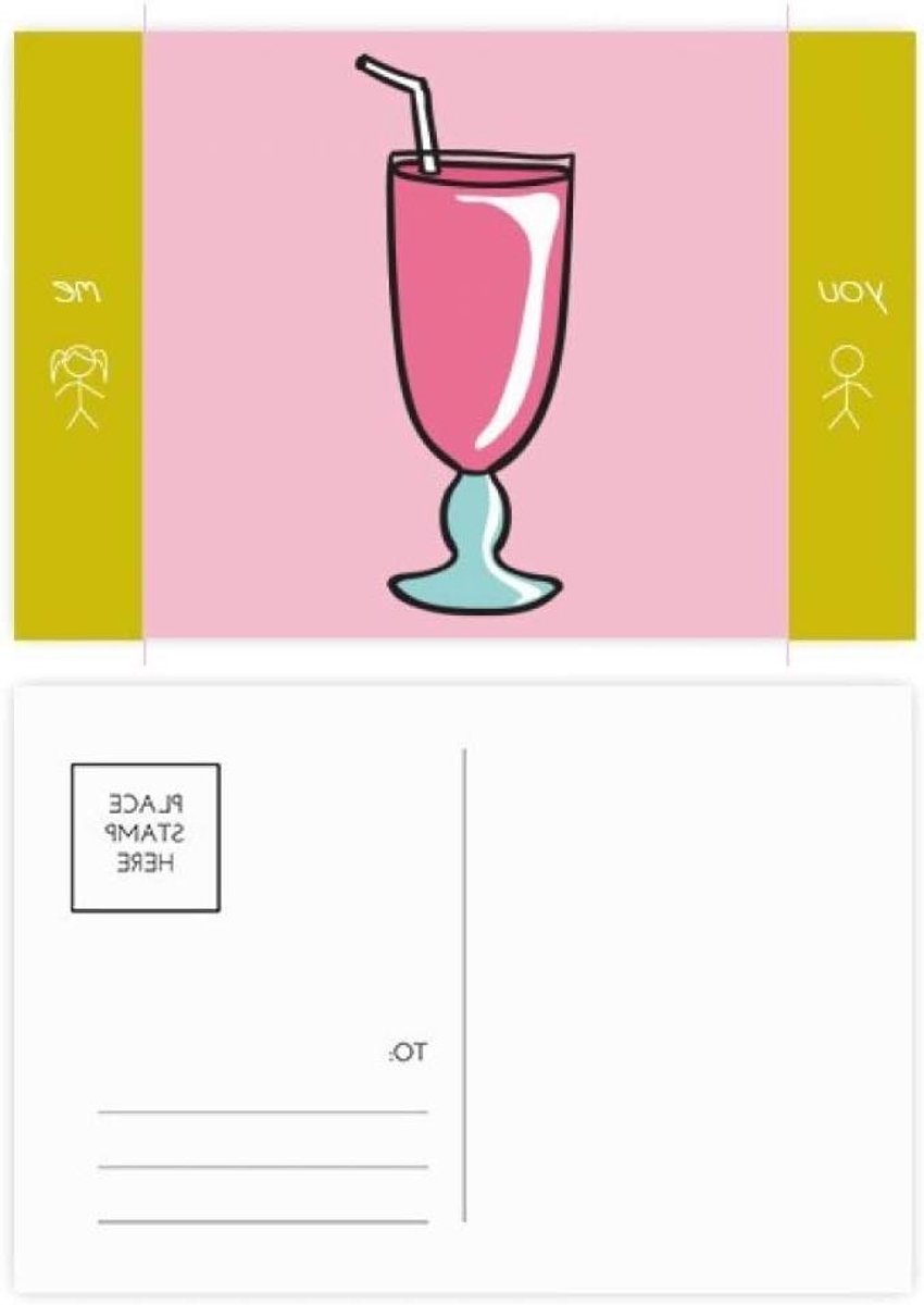 Ansichtkaarten Set - Bedankkaarten Mailing - Notities Maken - Dubbelzijdig Bedrukt - 20 stuks - Multicolor
