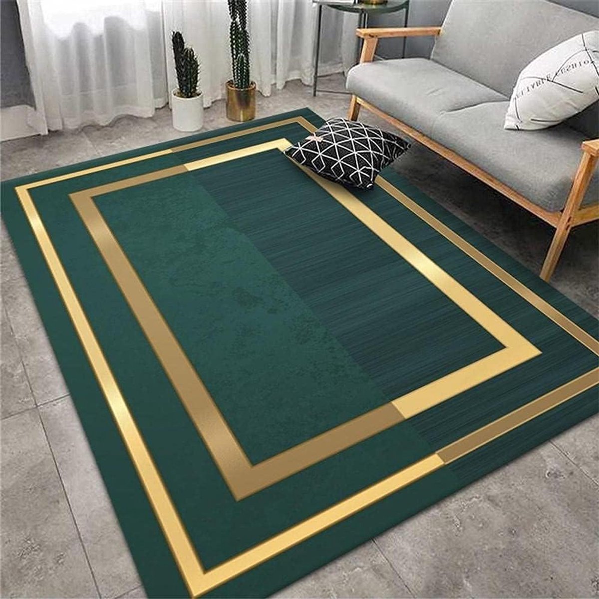 Woonkamer Tapijt - Zachte Vloerbedekking - Ruimte Aankleden - Anti-slip Onderkant - 160x20