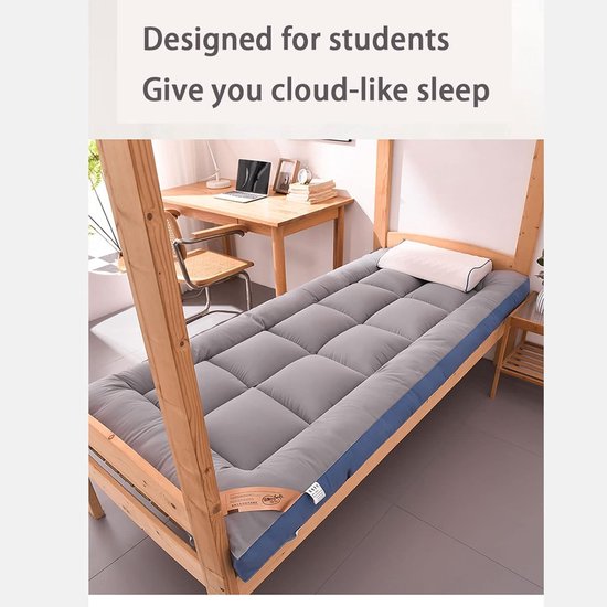 Japanse Matras - Vouwbare Vloer - Kamperen en Reizen - 3-laags Structuur - 8 cm dik - F — afbeelding 2
