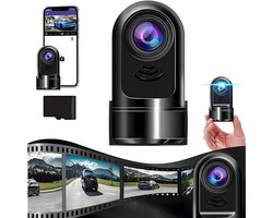 Mini Dashcam - Autocamera HD - Veilig Rijden - 360 Graden Rotatie - 1080P Resolutie - Zwart
