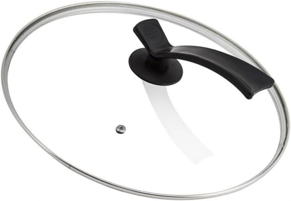 Pan Deksel - Universele Deksel - Thuis Koken - Met Stoomopening - 36CM - Zilver
