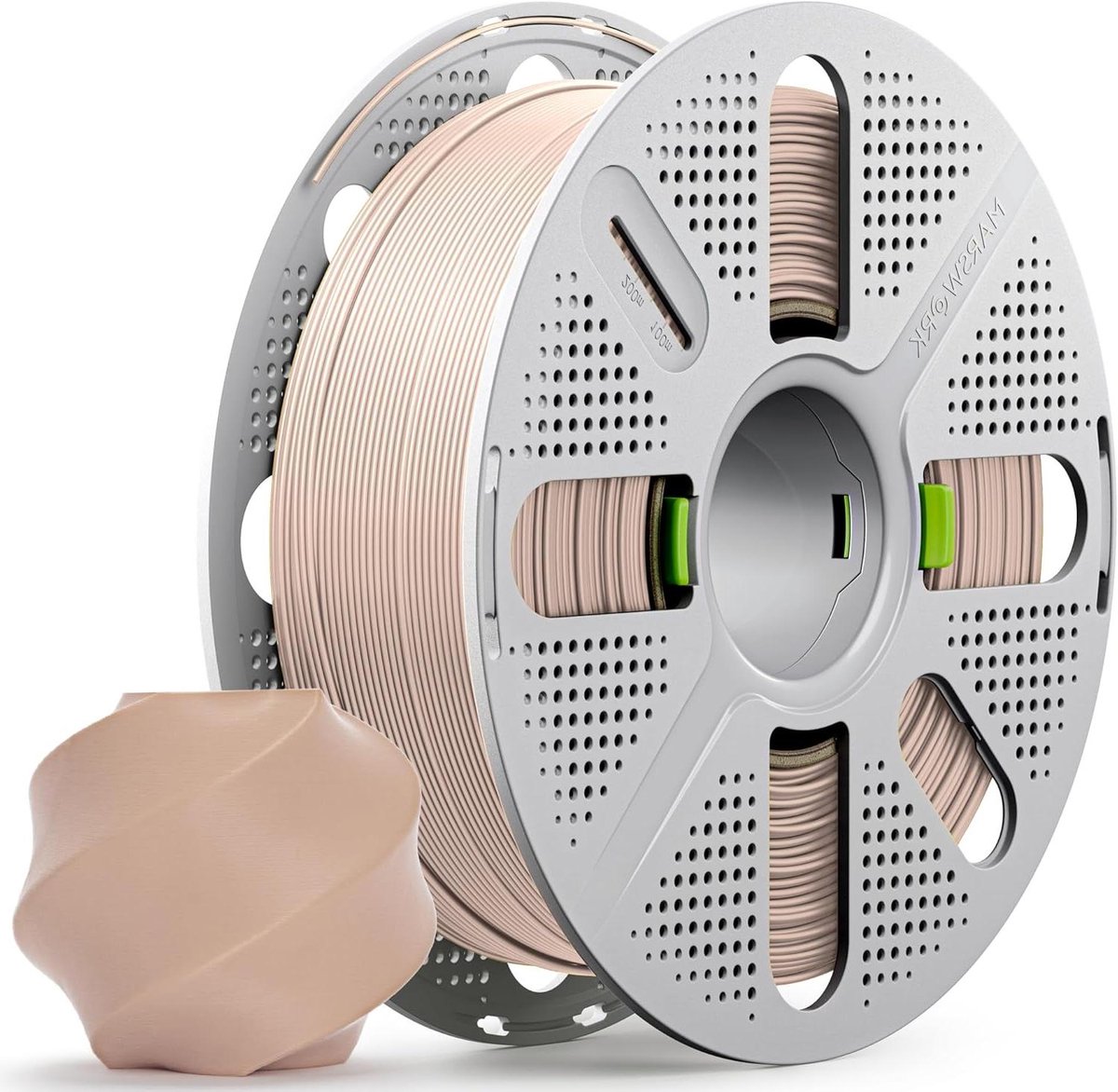 3D Printer Filament - PLA Draad - Modelbouw Printen - Herbruikbare Spoel - 1 kg - Beige