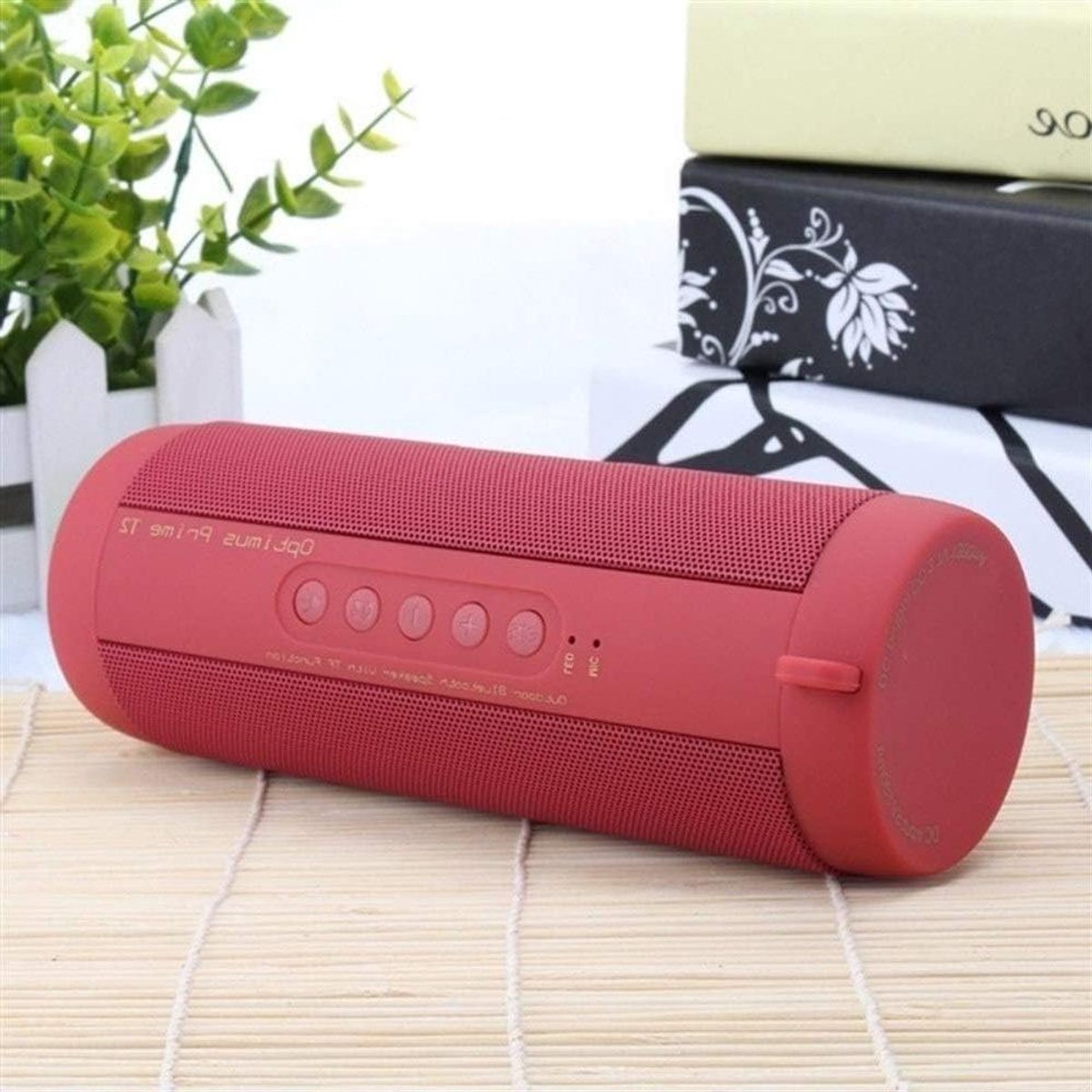 Draadloze Speaker - Muziek Box - Buiten Muziek - Waterdicht Ontwerp - 18cm Lengte - Blauw