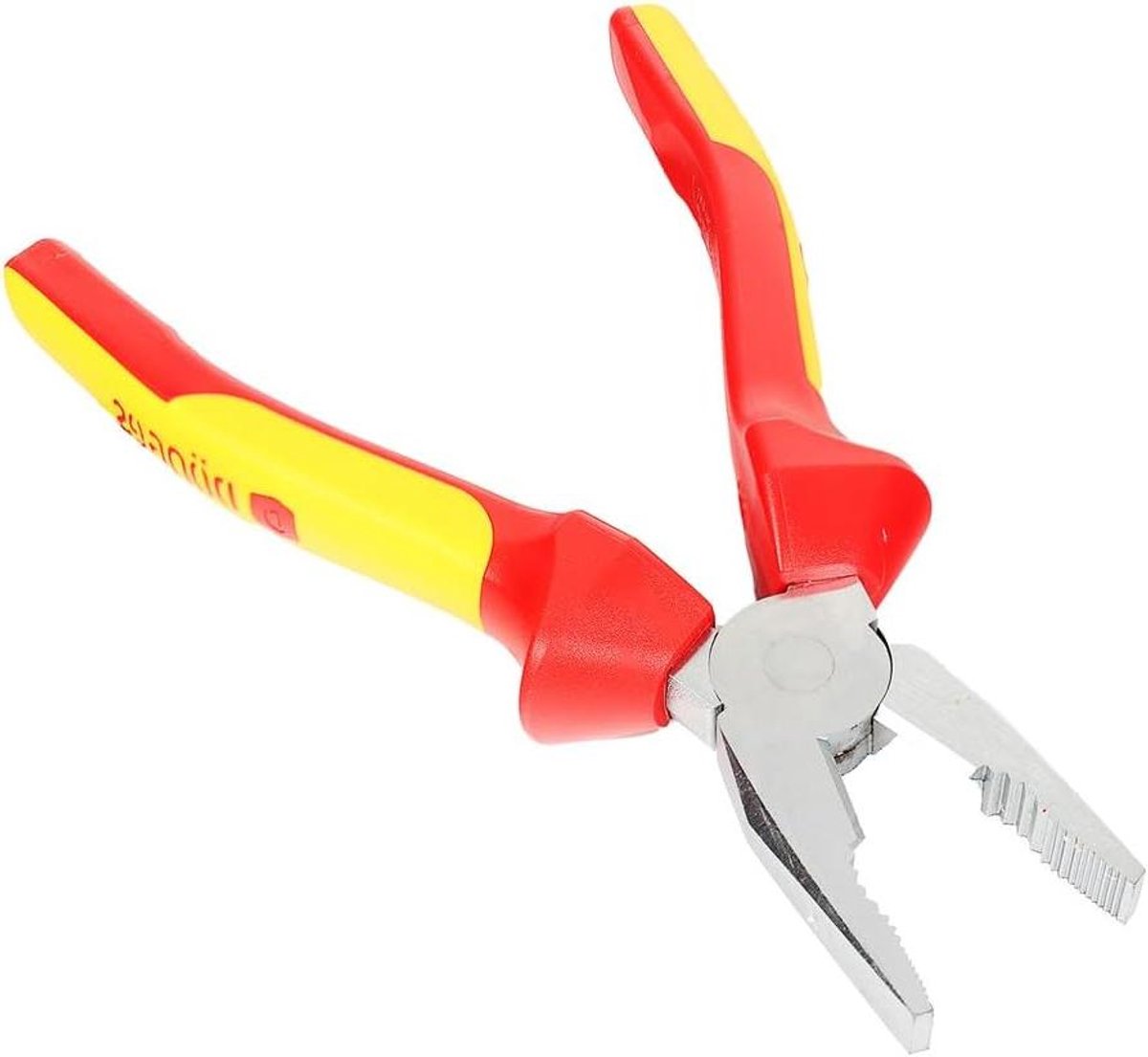 Combinatietang - Multitool tang - Draad Bewerken - 1000V Geïsoleerd - 200 mm - Rood Geel