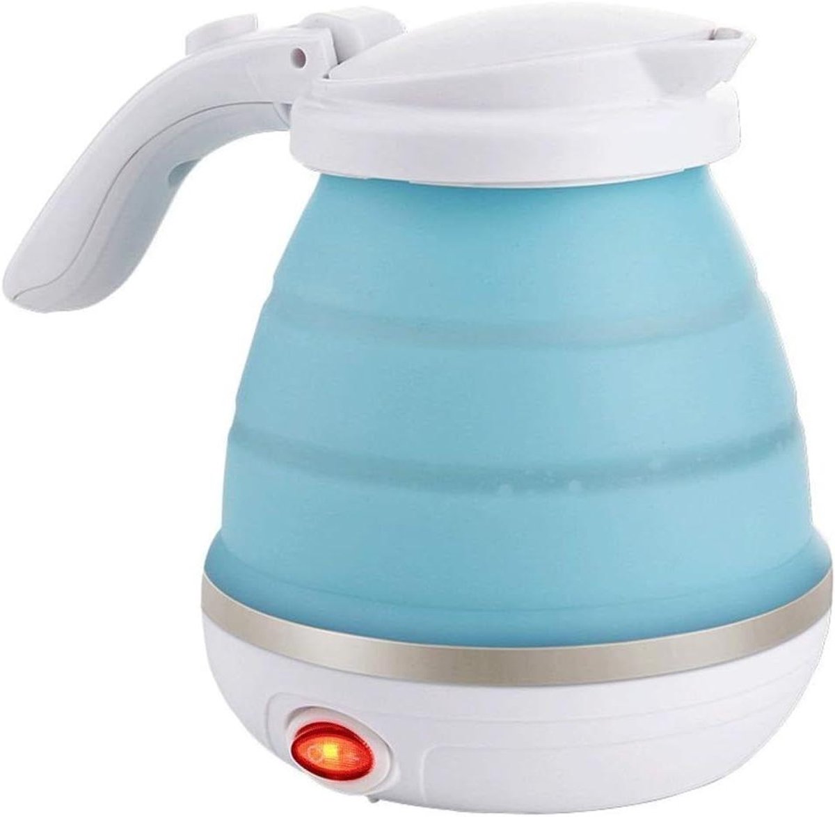 Opvouwbare Waterkoker Reis Waterkoker Snel Water Koken Automatische Uitschakeling 05 Liter Hemelsblauw
