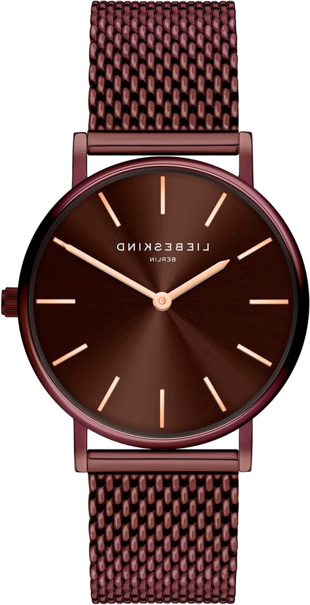 Dames Horloge - Polshorloge Dames - Dagelijks Gebruik - Verwisselbare Band - Roestvrij Staal - Bruin
