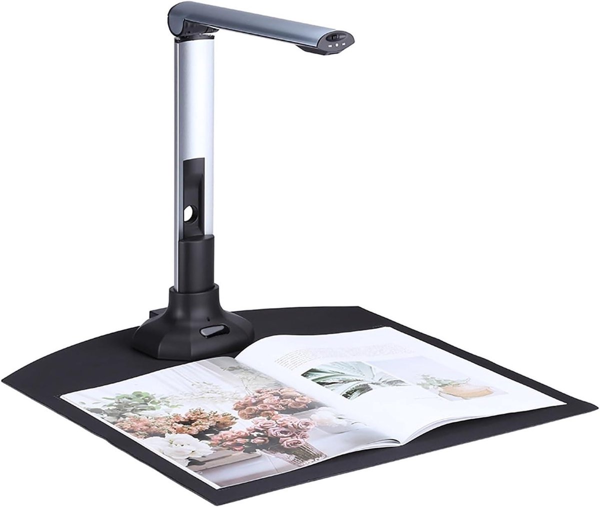 Documenten Scanner - Boek Camera - Efficiënt Scannen - HD 10 Megapixel - Tot A3 - Zwart