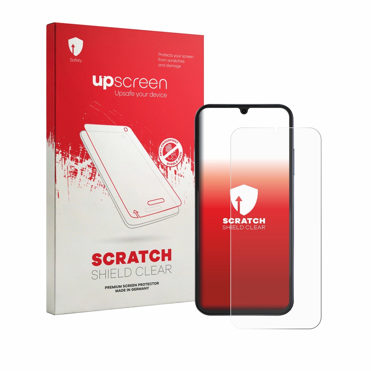 upscreen - Screenprotector voor Fossibot S7 - Folie Beschermfolie transparant