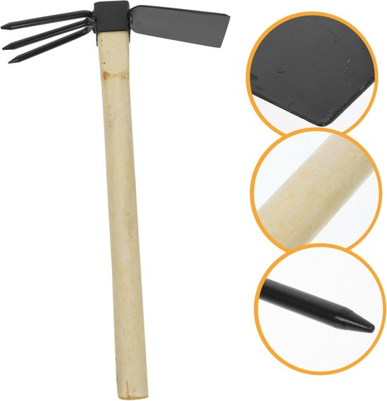 Tuinwerktuigen Set - Handgereedschap Tuin - Bodem Bewerken - Ergonomisch Handvat - 3 Delig - Niet gespecificeerd — afbeelding 4