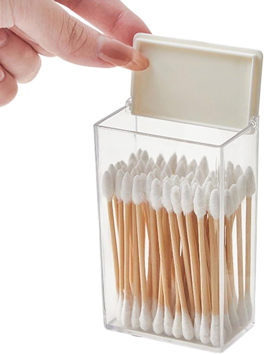 Magnetische Koelkastdoos - Opbergvak - Keuken Organiseren - Zonder Boren - 10x6x4cm - Wit