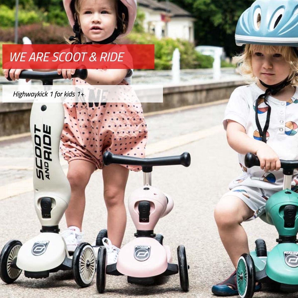 Scoot and Ride Highwaykick 1 - Step en loopfiets voor 1 tot 5 jaar — afbeelding 12