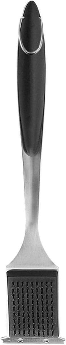 Grillborstel - Reinigingsspons - Barbecue Schoonmaken - Ergonomische Handgreep - 425 cm - Zwart