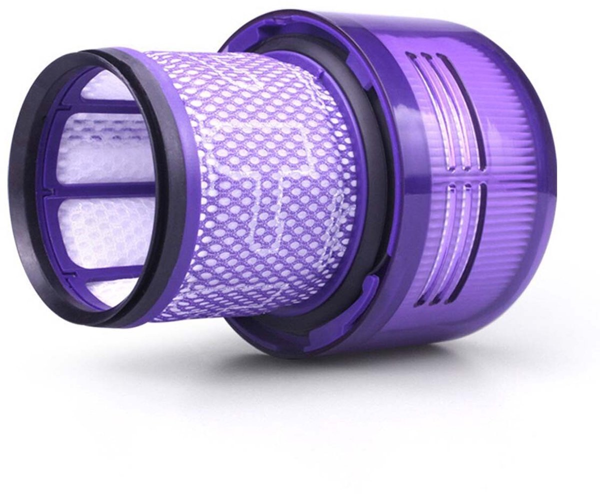 Wasbaar groot filter voor Dyson V11/ V15/ SV14 lichtgewicht digitale slanke FLUFFY/SV18 Clean draadloze stofzuiger (SPECIFICATIES: 2 stuks)