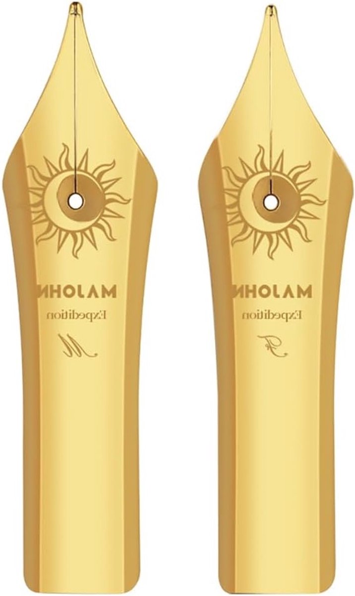 2 Stuks Majohn NO.8 Vulpen Nib F, M Grootte Geschikt voor P139 en P140 Vulpen - Hoogwaardige Inktpen Accessoires