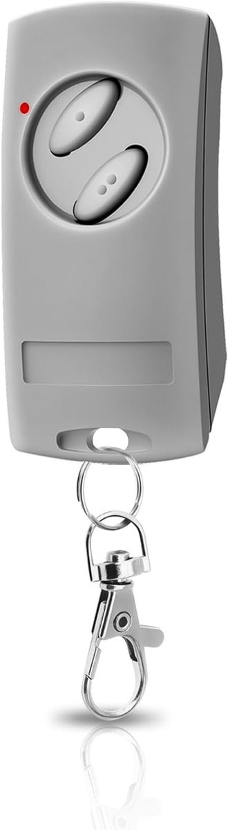 Vervangende 433.92MHz Afstandsbediening voor Garagedeuren - 2 Kanalen, Compatibel met Liftronic 500, 700, 800 - Inclusief CR2032 Batterij