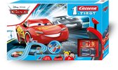 Carrera FIRST Racebaan - Disney Speelgoed - Pixar Cars Power Duel Set - 2,4 m - 14 onderdelen