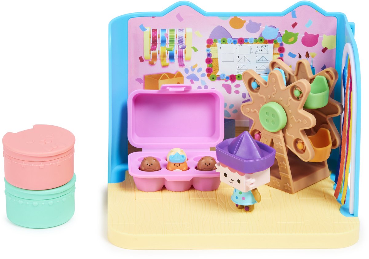 Spin Master Gabby's Dollhouse Magische Kamers voor het Huis assorti