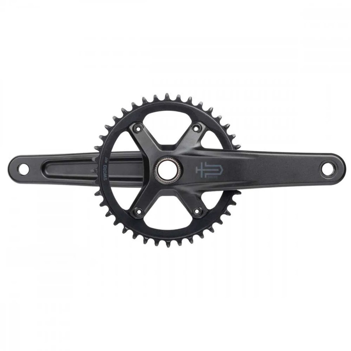 Microshift Sword 10 1x Cl 50 Mm Crankstel Zilver 175 mm / 40t