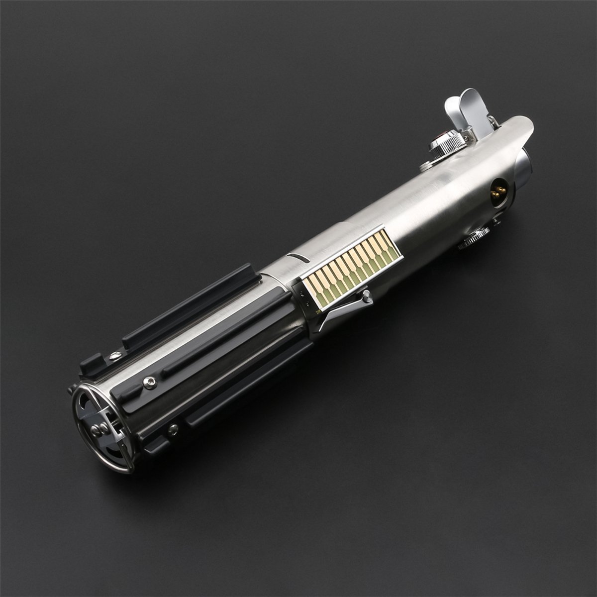 Raddsaber Star Wars Lightsaber Luke EP7 NEW GEN! 2026 - Bluetooth app - Stalen Lichtzwaard - (S-RGB upgrade) 12 multi colors - Flash on clash - Zwaai geluid - ignition Effects/beweging