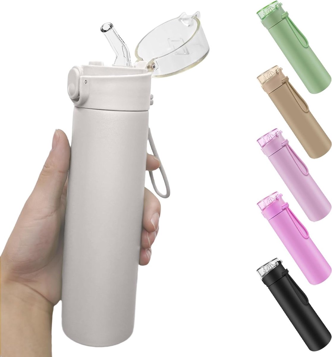 Kleine Lekvrije Thermosfles 250 ml RVS Dubbelwandig