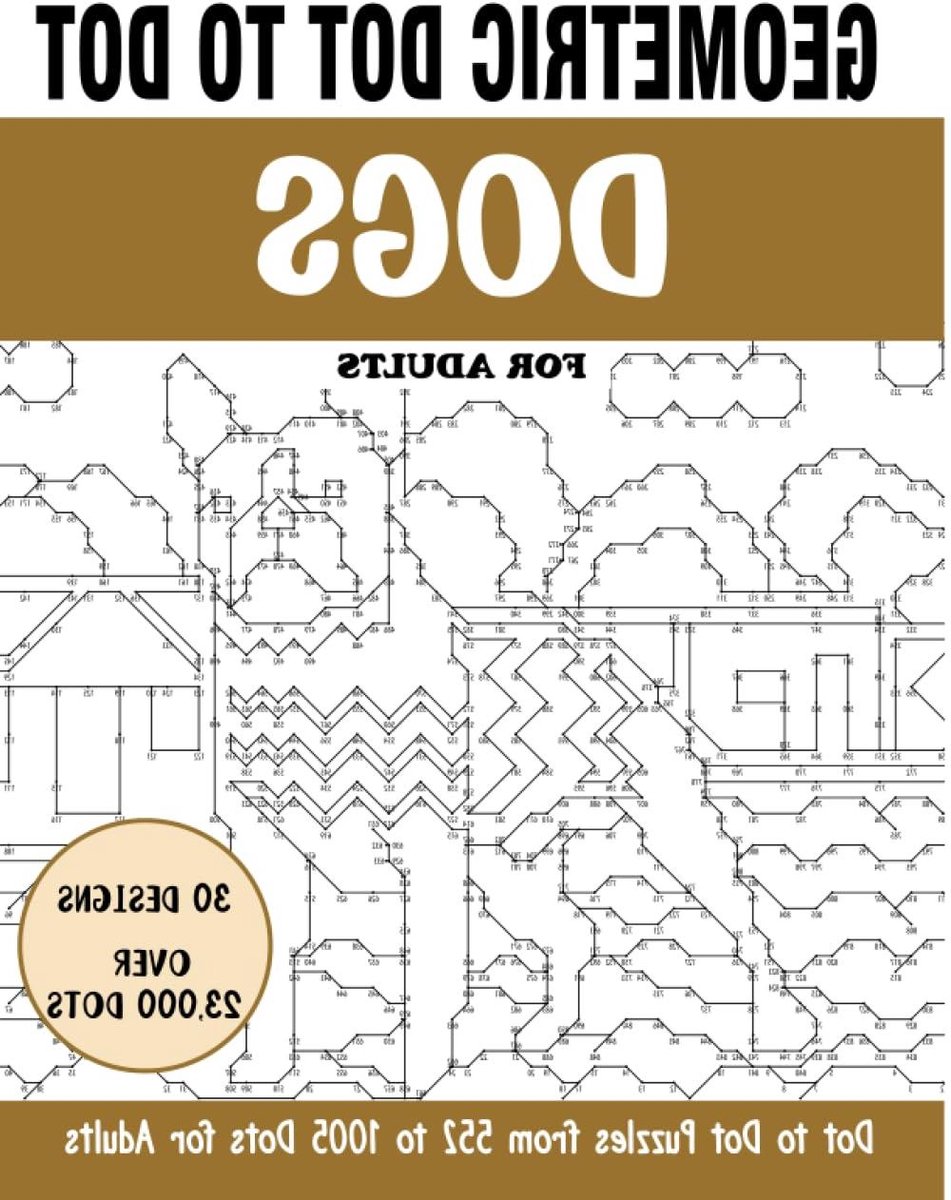 Honden Tekenboek - Dot to Dot Puzzels - Ontspannen Tijdverdrijf - Meer dan 23000 Stippen - 81 Pagina's