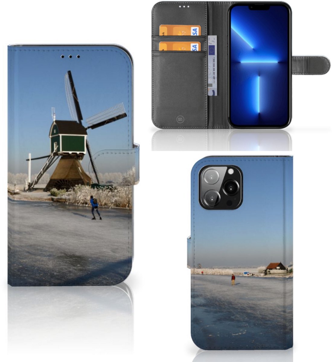 iPhone 13 Pro Max Flip Cover Schaatsers
