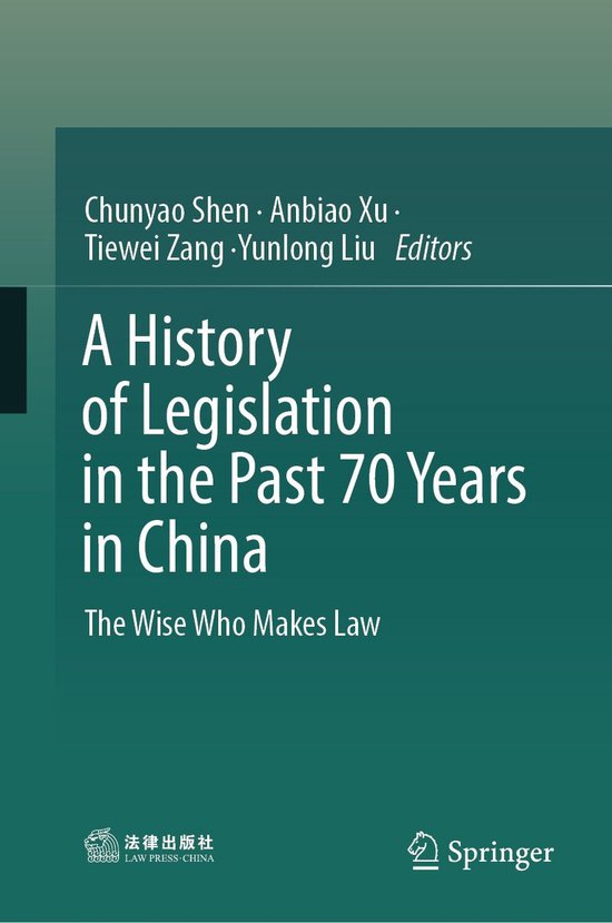 Law and Criminology (R0) - A History of Legislation in the P ... - cover