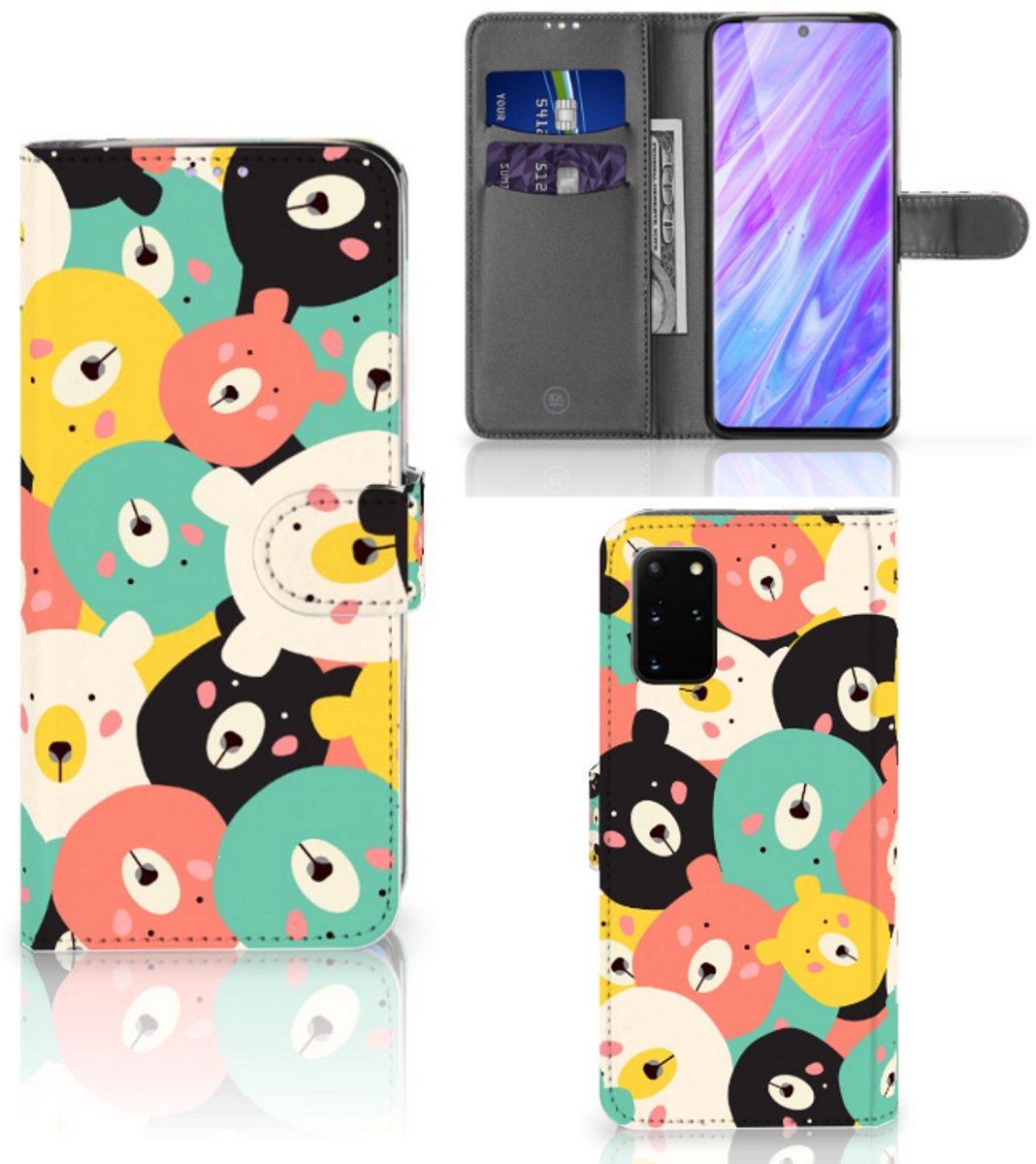 Samsung Galaxy S20 Plus Leuk Hoesje Bears