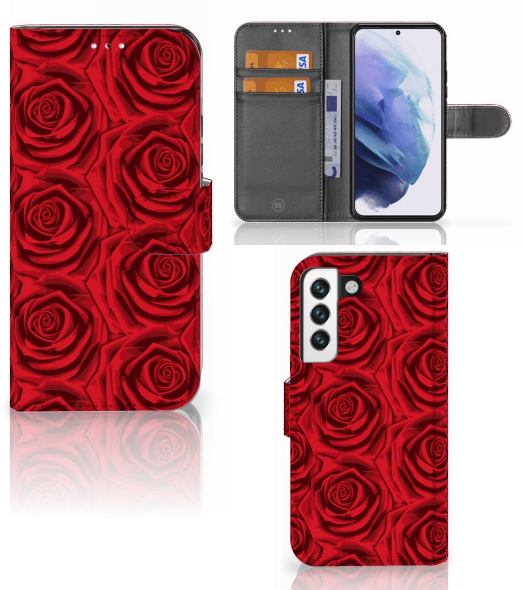 Samsung Galaxy S22 Hoesje Red Roses