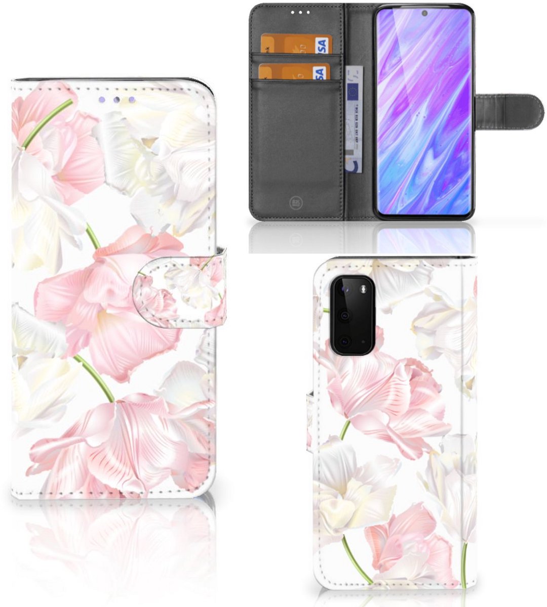 Samsung Galaxy S20 Hoesje Lovely Flowers