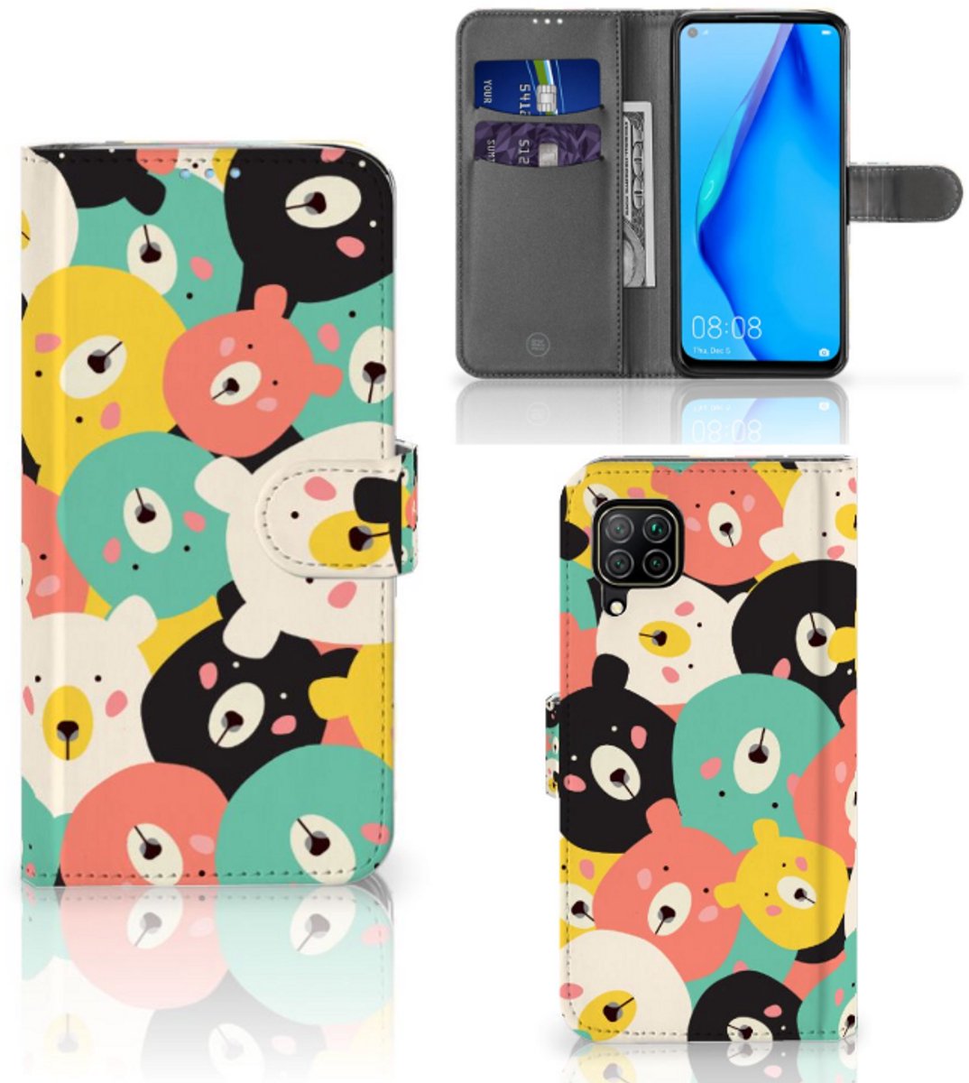 Huawei P40 Lite Leuk Hoesje Bears