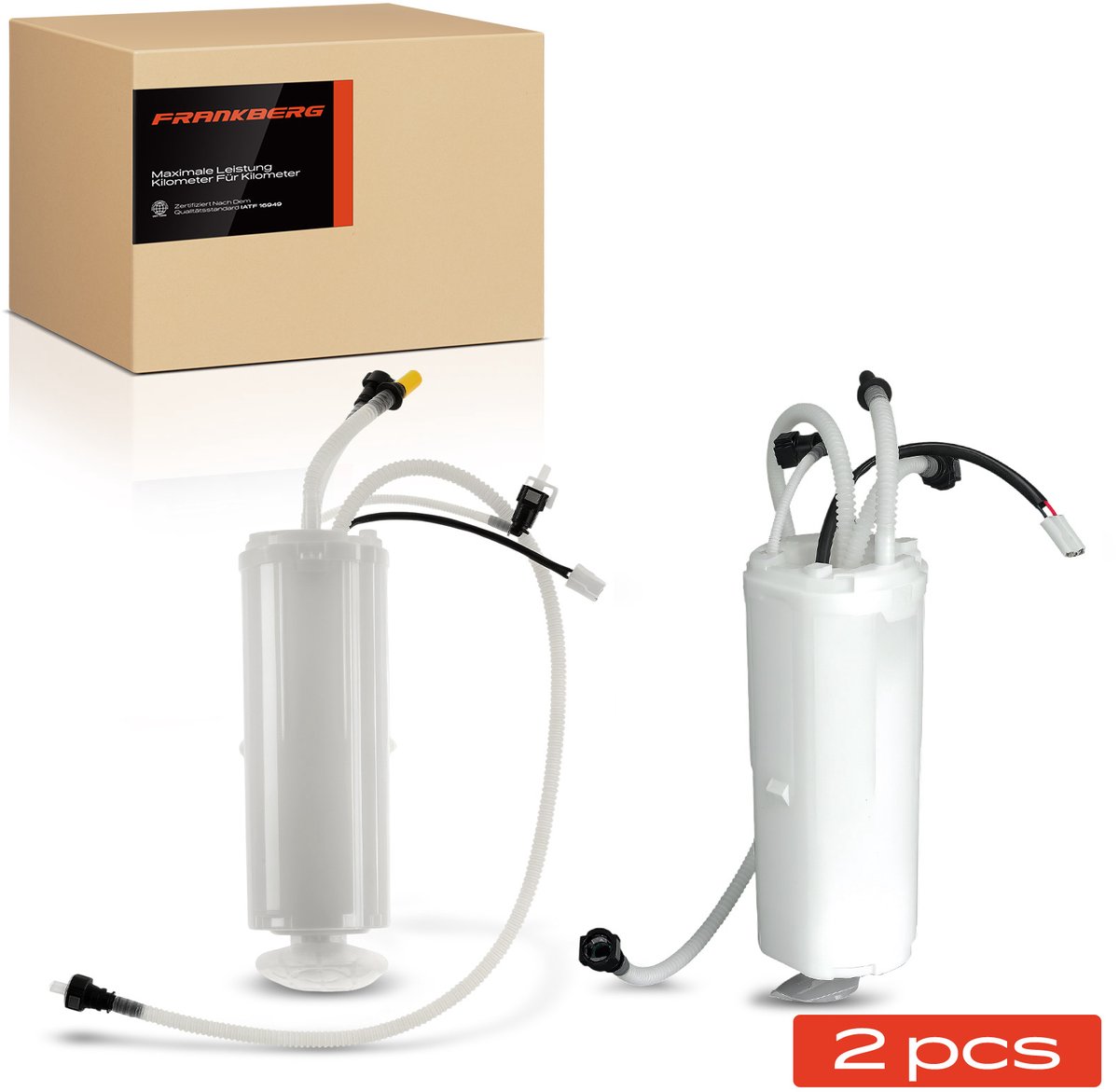 Frankberg 2x Brandstofpomp voor Audi A8 4E2 4E8